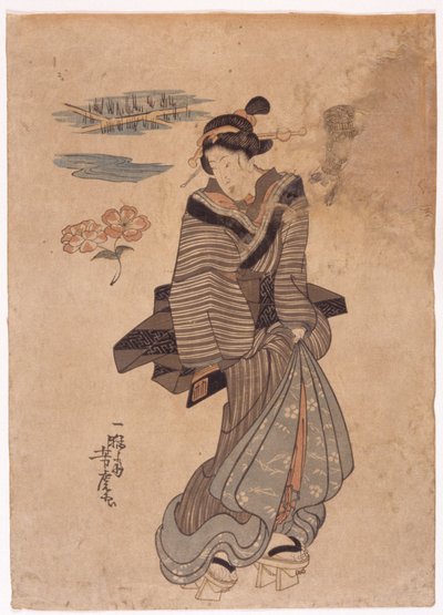Bez názvu (barevný dřevoryt) od School Japanese