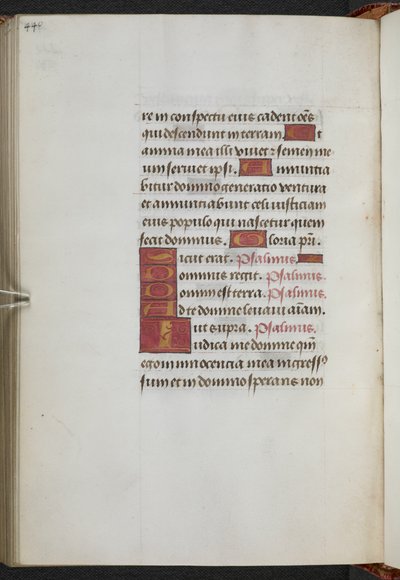 Kings 9, f.234v, Kniha hodin, Užití Sarum ("Kniha hodin Anny Boleynové") (pergamen) od School Netherlandish