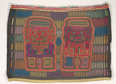 Panel košile (mola), Kuna People, San Blas Islands, cca 1950 (aplikovaná bavlna) od School Panamanian