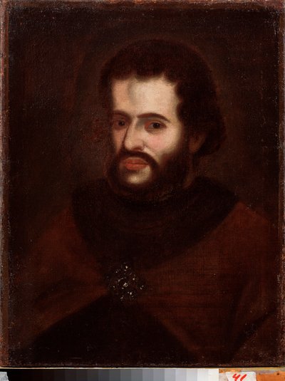 Portrét cara Ivana V. Alexejeviče (1666-1696). Obraz od ruského mistra, olej na plátně, počátek 18. století. Národní galerie umění republiky Komi, Sykyivkar (Rusko). od School Russian