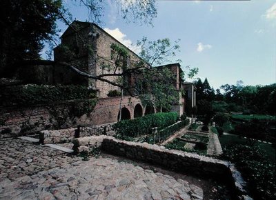 Pohled do zahrady (foto) od School Spanish