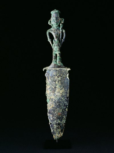 Dagger, Dongson Culture, cca 200 př. n. l. – 200 n. l. (bronz) od School Vietnamese