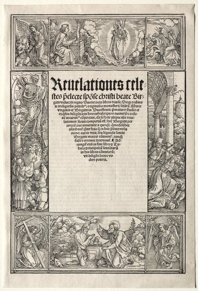 Hranice - s Křtem Krista od School of Albrecht Dürer