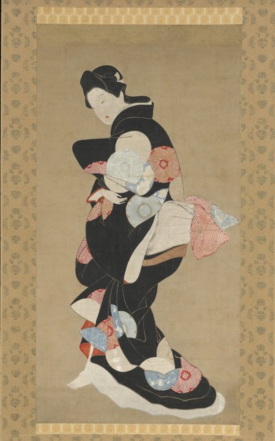 Tanečník. od School of Hishikawa Moronobu