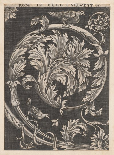 Okrasné listí z kostelů, 16. stol., 16. stol. od School of Raphael