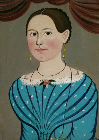 Žena v modrých šatech, c. 1840. od School of William Matthew Prior