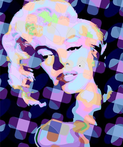 Marilyn Monroe (digitální) od Scott J. Davis