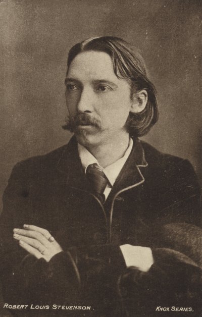 Robert Louis Stevenson , skotský spisovatel od Scottish Photographer