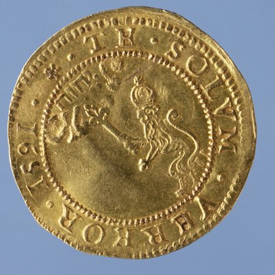 4librové Skoti (klobouk) z Jamese I., mincovna v Edinburghu, 1591 (revers) (zlato) (avers viz 58855) od Scottish School
