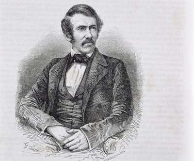 David Livingstone (1813-1873) ryl S. Pannemaker od Scottish School