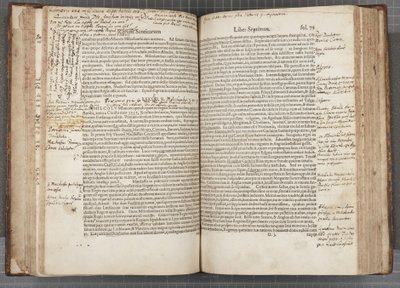 Fol 74 verso 75 recto, Historia Scoticarum od George Buchanana od Scottish School