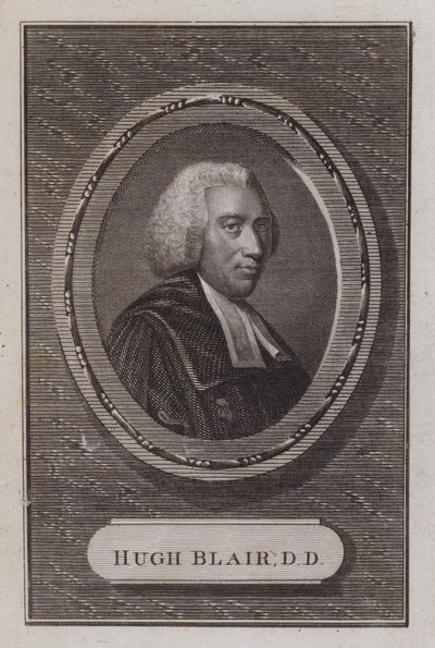 Hugh Blair, skotský duchovní (rytina) od Scottish School
