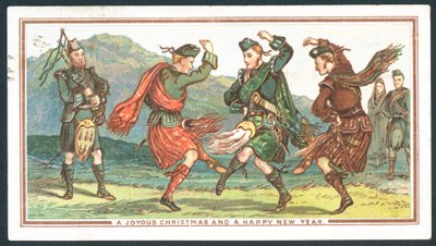 Skotské vánoční přání od Scottish School
