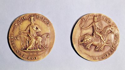Pečeť Roberta VIII Bruce, 1326 od Scottish School