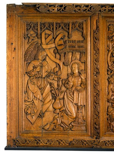 Zvěstování z Beatonských panelů, 1524-37 od Scottish School