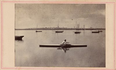 Veslař, 60. léta 19. století (foto) od Seaver Jr. Chandler