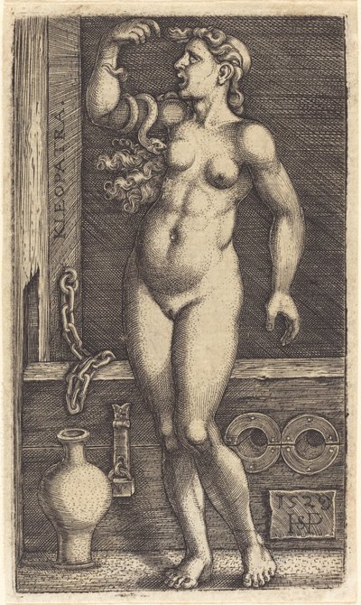 Kleopatra stojící od Sebald Beham