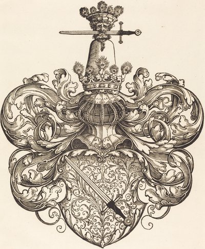 Erb rodu Kress od Kressensteina od Sebald Beham