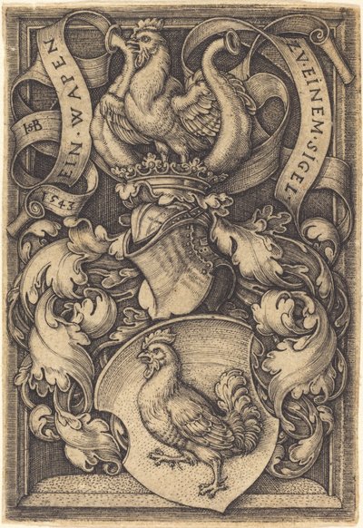Erb s kohoutem od Sebald Beham