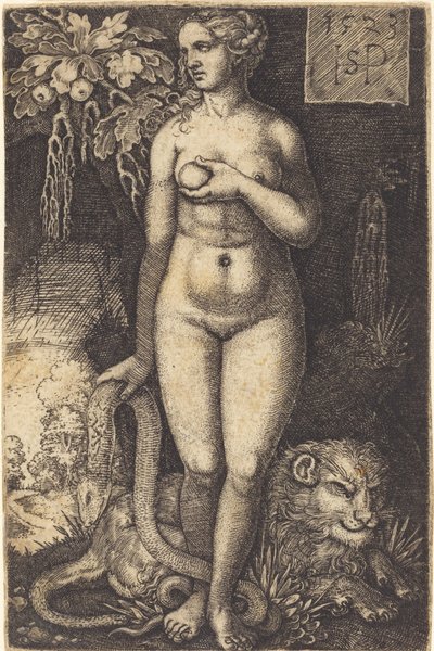 Eva stojící od Sebald Beham