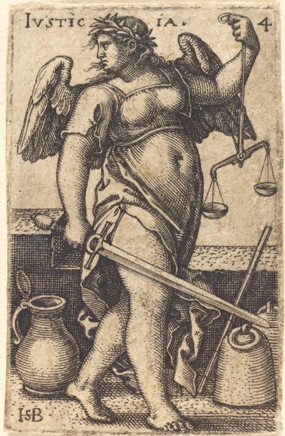 Spravedlnost od Sebald Beham