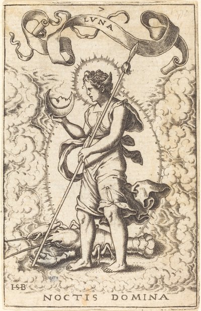 Luna od Sebald Beham