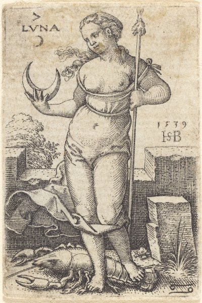 Luna od Sebald Beham