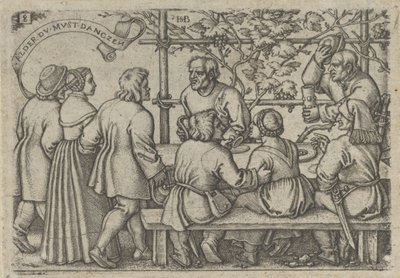 Selské hody, od Selské hody aneb Dvanáct měsíců, 1546-47. od Sebald Beham