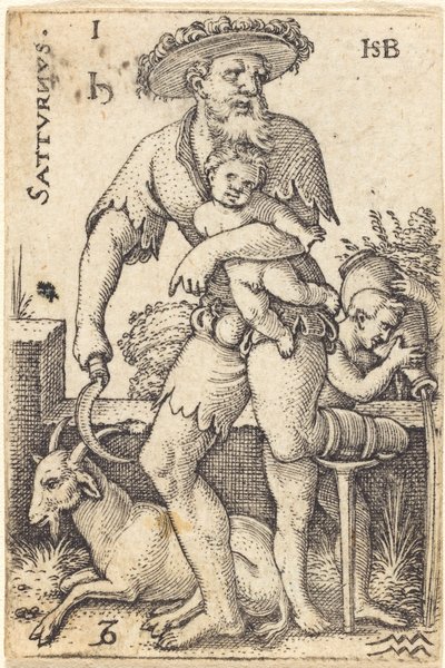 Saturn od Sebald Beham