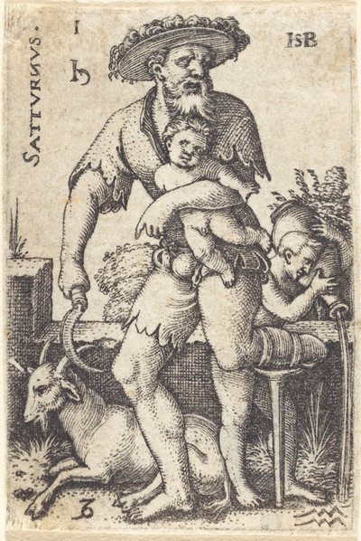 Saturn od Sebald Beham