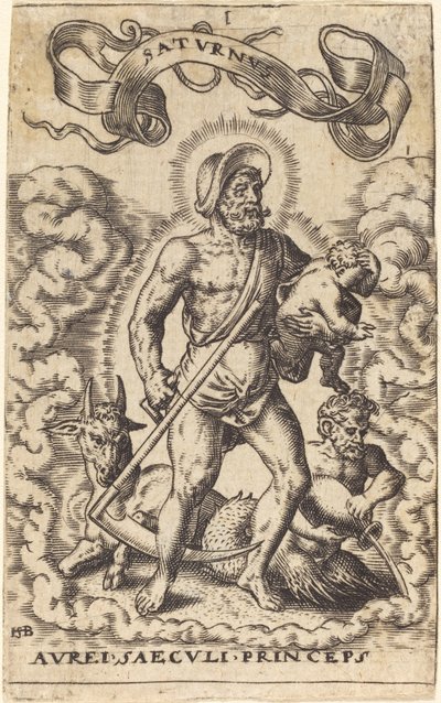 Saturn od Sebald Beham