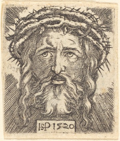 Hlava Kristova od Sebald Beham