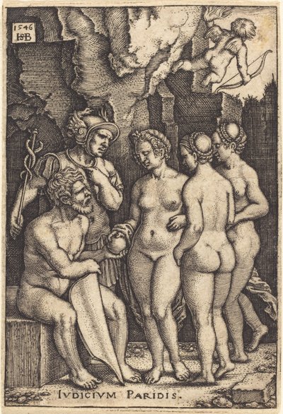 Soud z Paříže od Sebald Beham