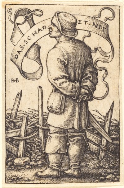 The Weather Peasant: „Nebolí to“ od Sebald Beham