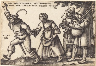 Konec roku od Sebald Beham