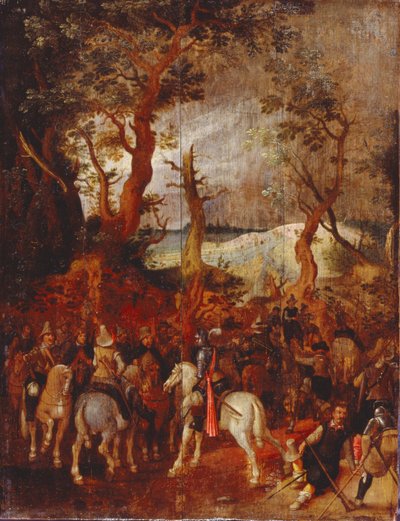Společnost kavalérie od Sebastiaen Vrancx