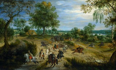 Potyčka. od Sebastiaen Vrancx