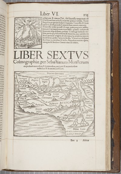 Cosmographia, Col 1113, 1544 od Sebastian Munster