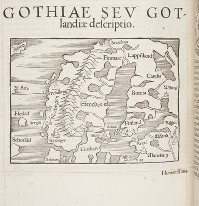 Cosmographia, Fol 830, 1544 od Sebastian Munster