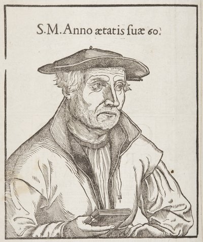 Cosmographia, rub titulního listu, 1544 od Sebastian Munster