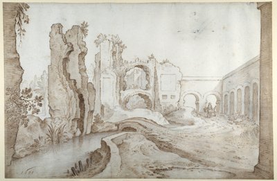 Ruiny Thermae Titus od Sebastian Vrancx