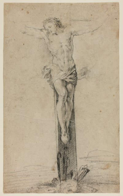 Kristus na kříži od Sebastiano Conca