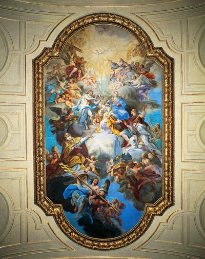 Korunovace svaté Cecílie od Sebastiano Conca