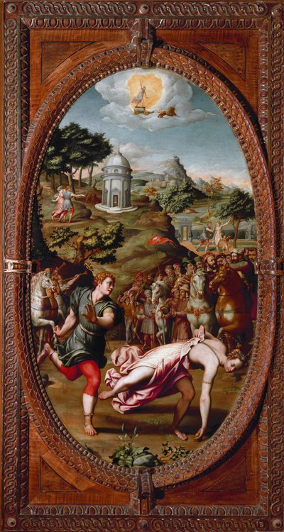 Atalante a Hippomene od Sebastiano Marsili