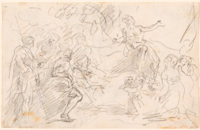 Biblická scéna [verso] od Sebastiano Ricci