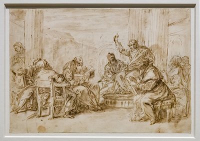 Kristus mezi lékaři od Sebastiano Ricci