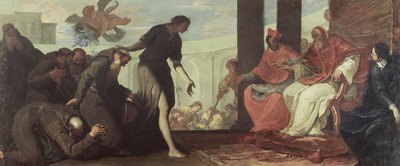 Pavel III. Schvalující Řád kapucínů od Sebastiano Ricci