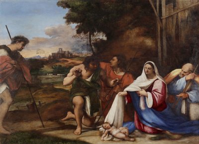Klanění pastýřů, 1510 od Sebastiano del Piombo