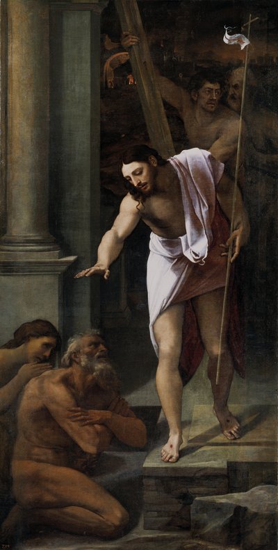 Kristus v limbu od Sebastiano del Piombo