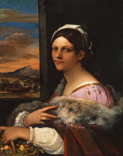 Portrét mladé Římanky od Sebastiano del Piombo